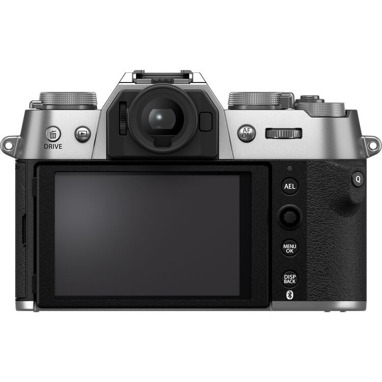 FUJIFILM X-T50 Mirrorless Camera with XC 15-45mm f/3.5-5.6 Lens (Silver)