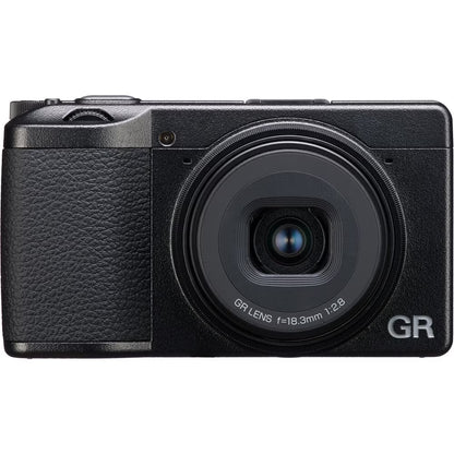 RICOH GR III HDF Camera with Built-in Highlight Diffusion Filter and Zone Select AF (Black)